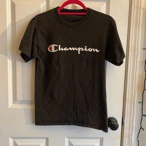 Men’s Authentic black champion t shirt